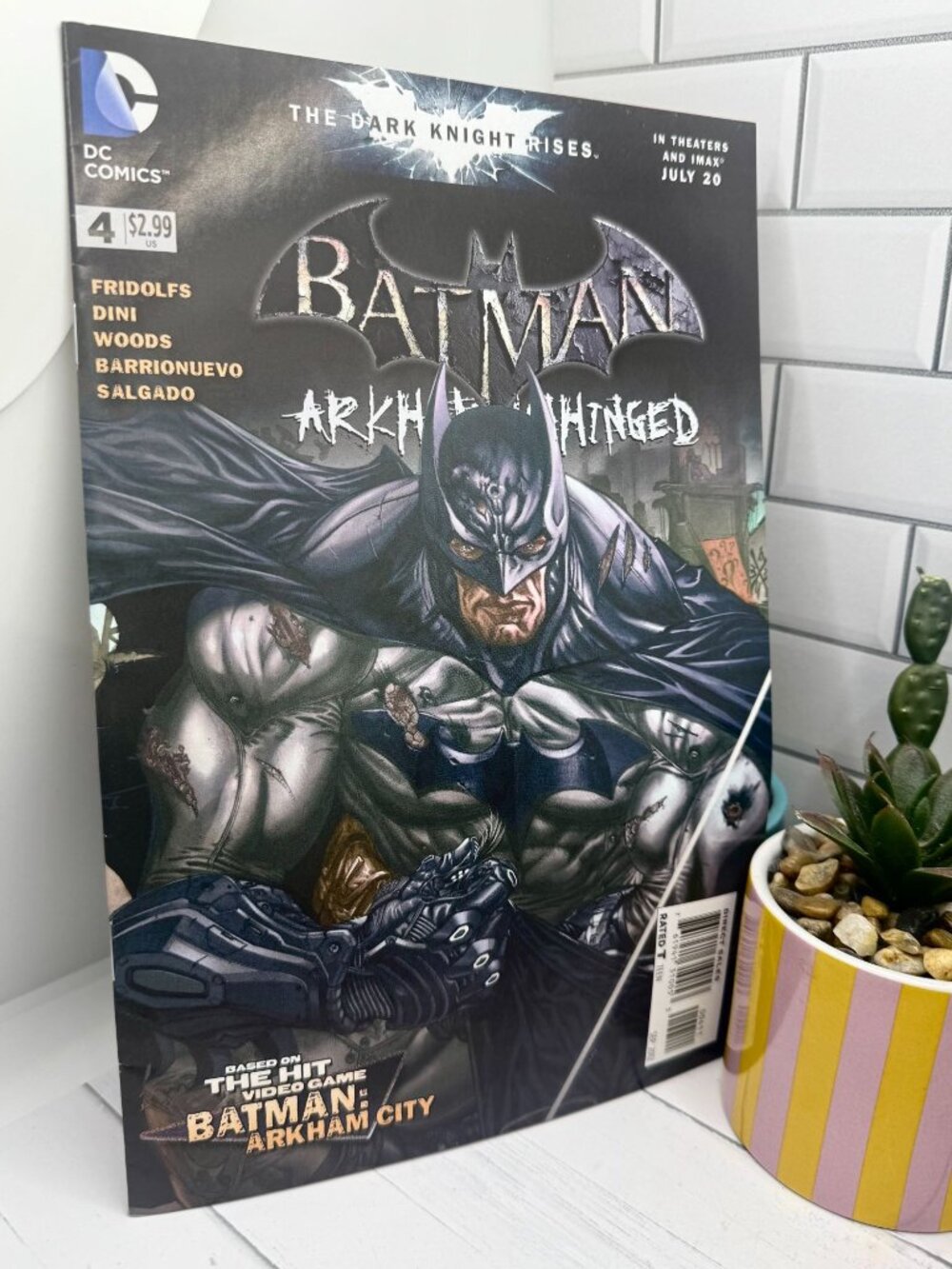Batman Arkham Unhinged #4 DC Comics September 2012 Comic Book